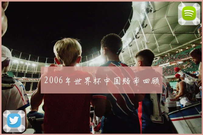 2006年世界杯中国赔率回顾