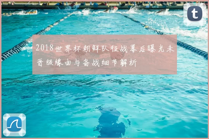 2018世界杯朝鲜队征战幕后曝光未晋级缘由与备战细节解析